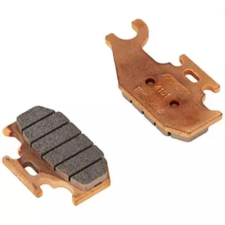 Оригинальные тормозные колодки задние Yamaha Grizzly, Kodiak, Wolverine 450, 400 1D9-W0046-00-00, 3C2-W0046-00-00, 5GH-W0046-00-00, 5GH-W0046-10-00, правые Can-Am G1 Outlander, Renegade, Commander 705