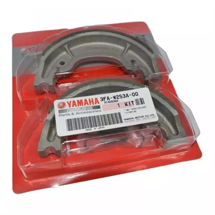 Тормозные колодки задние для Yamaha Grizzly 125 04-13 527G, EBC524G, 437-W2534-10-00, 5HH-F5330-00-00, 3FA-W2534-00-00, 3FA-W2536-00-00, 183-W25342-00-0, 3FA-W253A-00-00, MCS968,