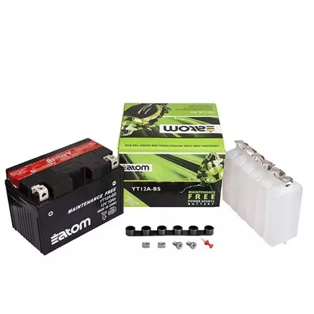 [ATOM] Мото Аккумулятор YT12A-BS MF
