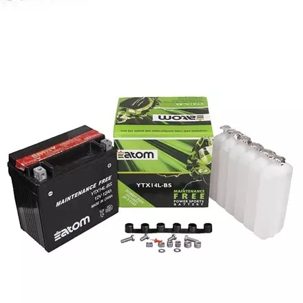 [ATOM] Мото Аккумулятор YTX14L-BS MF