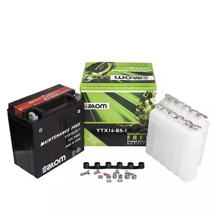 [ATOM] Мото Аккумулятор YTX16-BS-1 MF