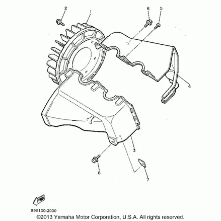 Саморез Yamaha 90167-06056-00