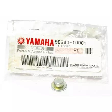 Сливная пробка переднего редуктора Yamaha Grizzly, Kodiak, Viking, Rhino, Wolverine 700 90340-10001-00
