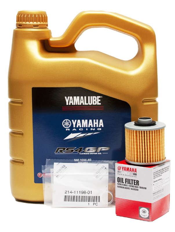 Набор ОЕМ масло GP4RS 4л и масляный фильтр 4X7 Yamaha