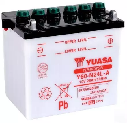 Аккумулятор YUASA Y60-N24L-A для мотоциклов