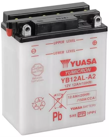 Аккумулятор YUASA YB12AL-A2 для мотоциклов
