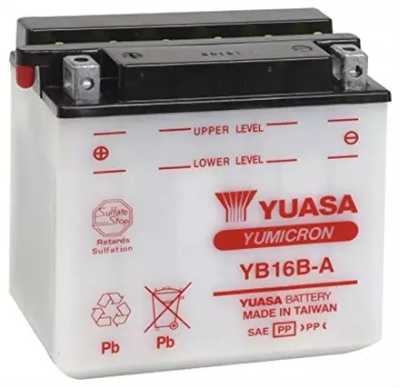 Аккумулятор YUASA YB16B-A  для мотоциклов