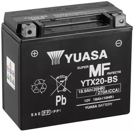 Аккумулятор YUASA YTX20-BS для мотоциклов