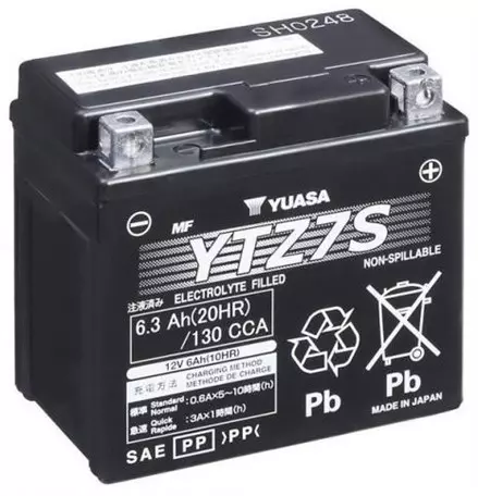 Аккумулятор YUASA YTZ7S для мотоциклов