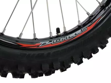 Наклейка на обод 21" красная Zeta