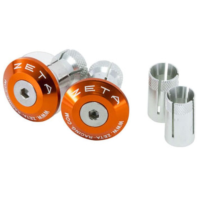 ZETA BarEnd Plug 29mm 2pcs Orange