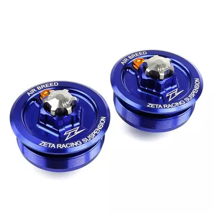 Верхняя крышка вилки Zeta для WR250R/X'07- Blue