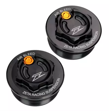 Верхняя крышка вилки Zeta для SHOWA SFF-AIR KXF450,RMZ450 Black