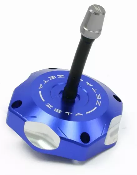 Крышка горловины бензобака Zeta RMZ250 10-/450 05- синий цвет Zeta