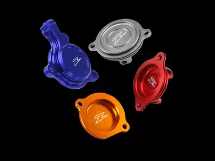 Крышка масляного фильтра Zeta KTM250EXC/SX Orange