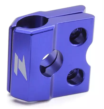 Хомут переднего тормозного шланга Zeta CR/CRF04- Blue