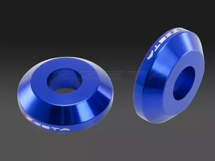 Быстросъемные проставки колеса Zeta для WR250F/450F '05- Blue
