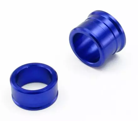 Проставки переднего колеса YAMAHA YZ125/250 02-07 YZF250 02-06 YZF450 03-07 синие / ZETA 11-1070 5NY