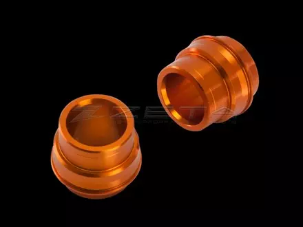 Проставки переднего колеса Zeta KTM SX07-,EXC08- Orange