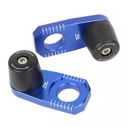 Слайдеры в  заднюю ось Zeta WR250R/X Blue