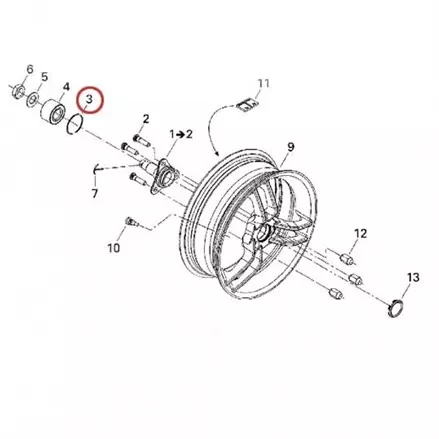 Стопорное кольцо BRP, CanAm 293370019