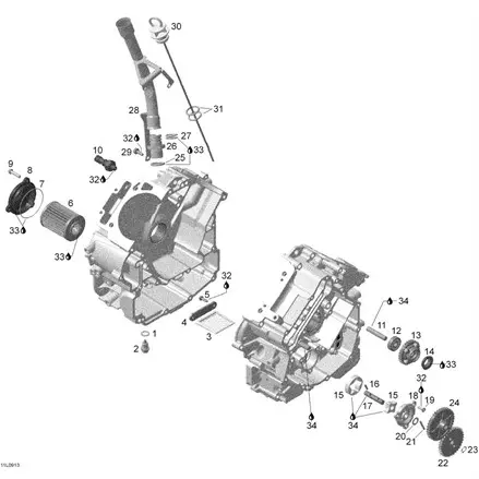 Масляный щуп Ski-Doo 420956936