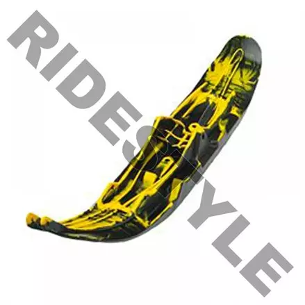 Лыжа снегохода для горного спорта левая черная, желтая BRP, Ski-Doo Pilot 6.9 505073059