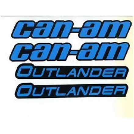 Наклейки расширителей арок Can Am BRP Digital Blue 704905101