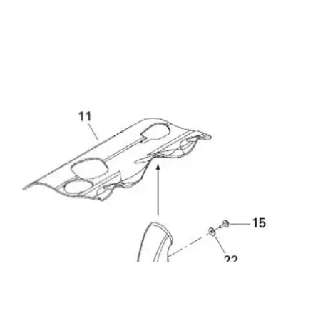 Уплотнитель шноркеля Can-Am G1 Outlander XMR 800 11-12 707000925