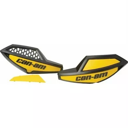 Защита рук квадроцикла (пластиковые щитки) желтые+черные BRP, Can-Am 715000525