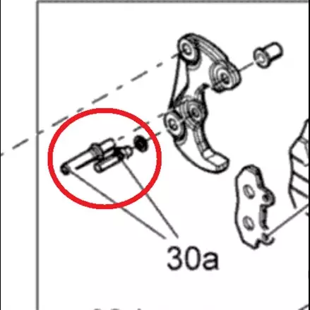 Ремкомплект суппорта BRP COMMANDER, MAVERICK 705601148, 715500385