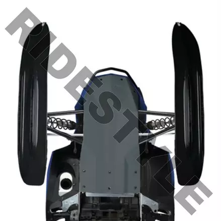 Защита днища снегохода полная черная Ski-Doo Rev-XP Full Body Skid Plate 860200287