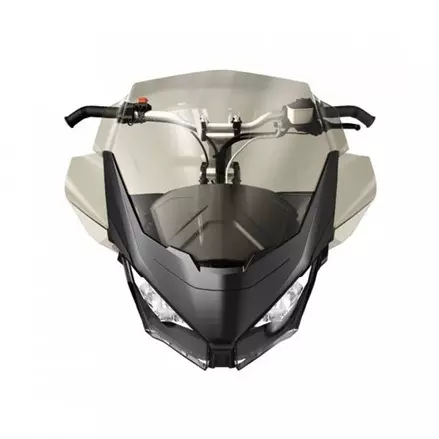 Комплект стекла с дефлекторами и суппортом Ski-Doo Gen4 43см Medium Windshield Kit 860201258