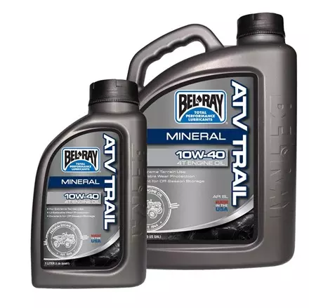 Моторное масло BEL-RAY ATV Trail Mineral 4T 10W-30 1л