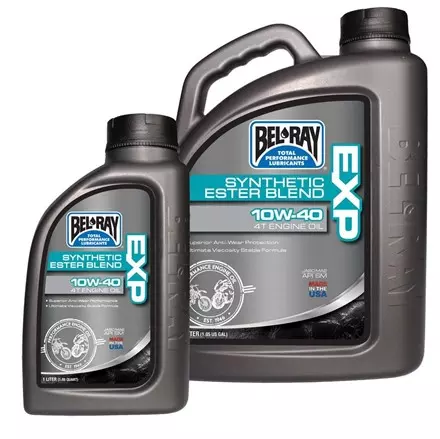Моторное масло BEL-RAY EXP Synthetic Ester Blend 4T 15W-50 кега 60л