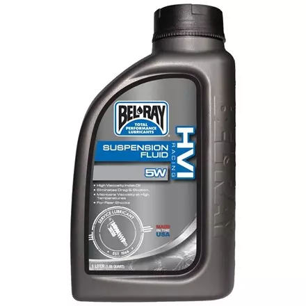 Масло для аммортизатора BEL-RAY HVI Racing Suspension Fluid 3W 1л