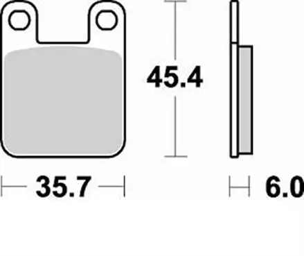 Тормозные колодки Braking 621SM1