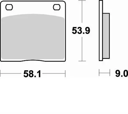 Тормозные колодки Braking 622SM1