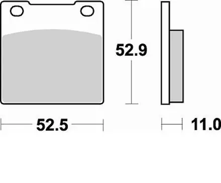 Тормозные колодки Braking 645SM1
