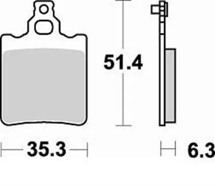 Тормозные колодки Braking 648SM1