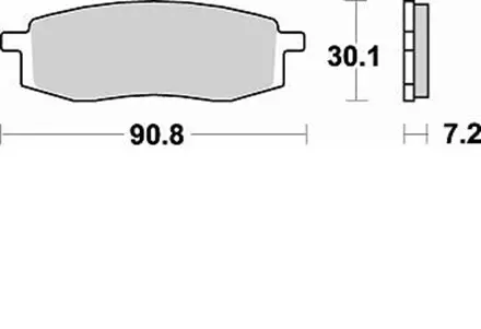 Тормозные колодки Braking 687SM1