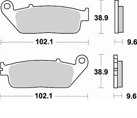 Тормозные колодки Braking 720CM56