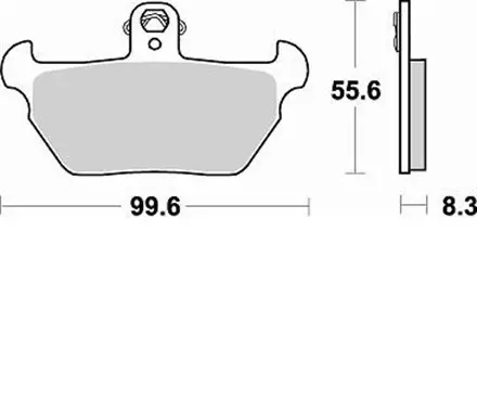 Тормозные колодки Braking 739SM1