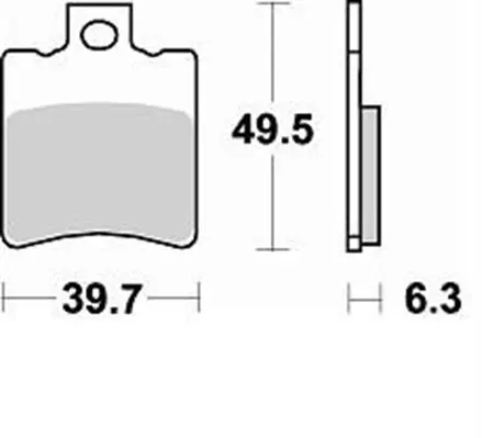 Тормозные колодки Braking 761CM33