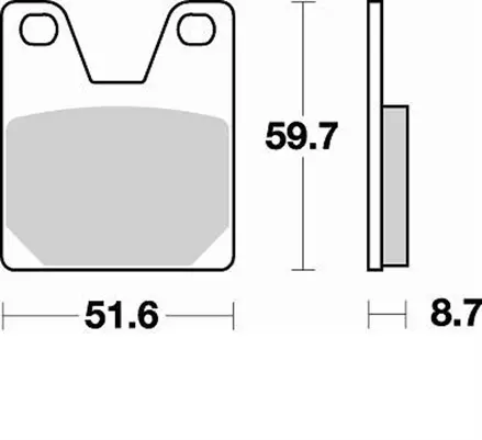 Тормозные колодки Braking 826CM56