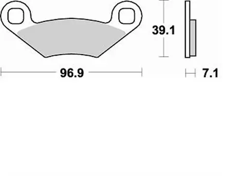 Тормозные колодки Braking 857CM44