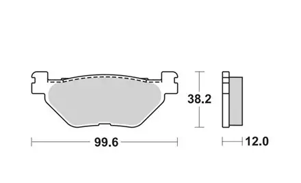 Тормозные колодки Braking 868SM1