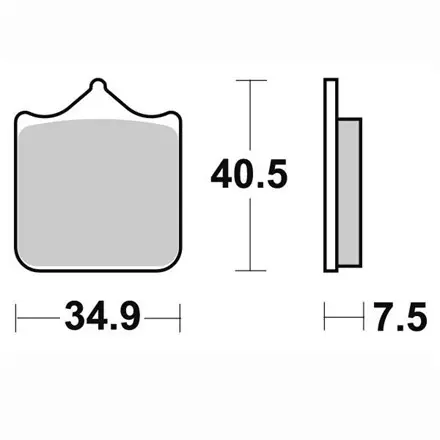 Тормозные колодки Braking 870CM55
