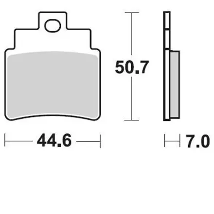 Тормозные колодки Braking 883SM1