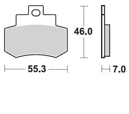 Тормозные колодки Braking 884SM1
